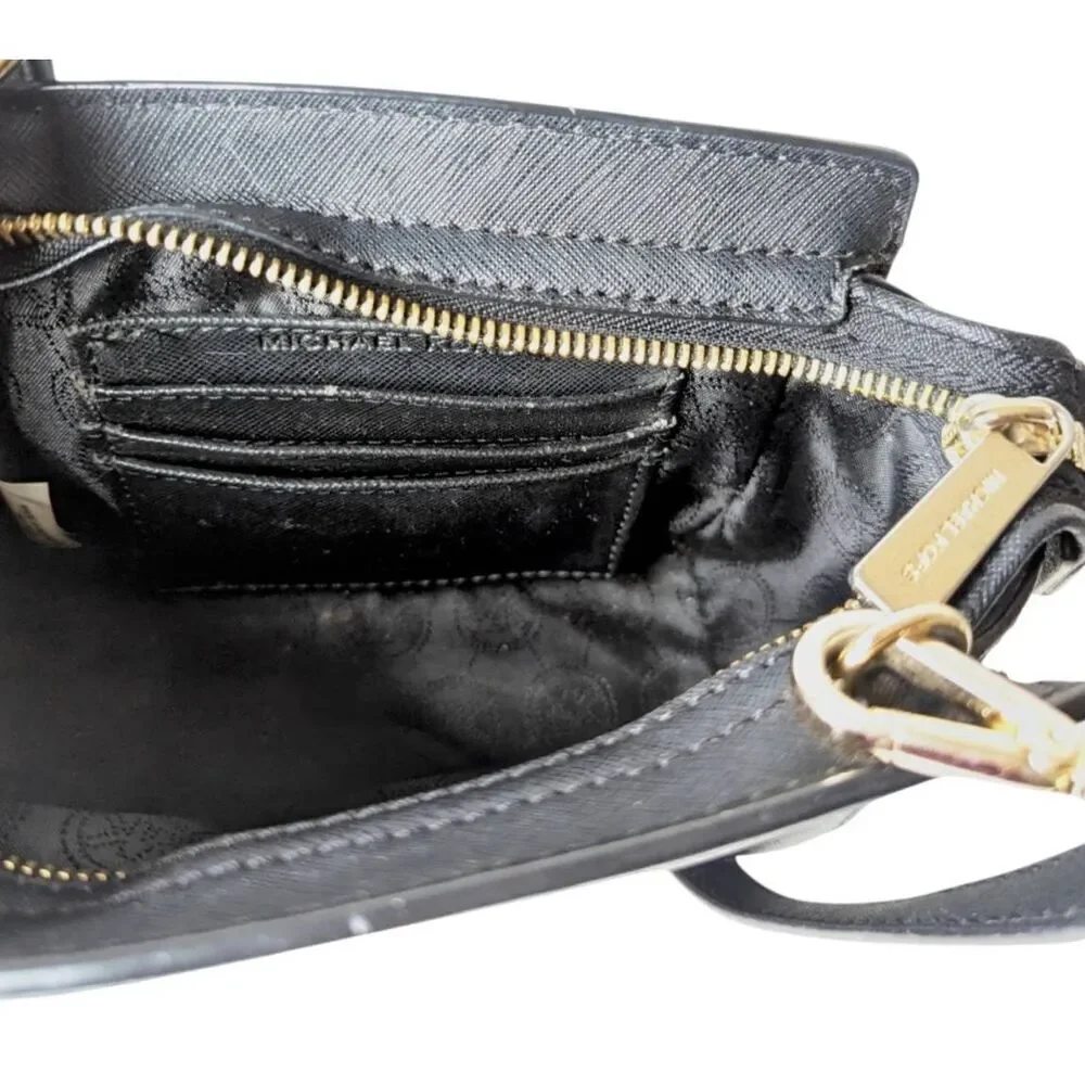 MICHAEL KORS Selma Mini Saffiano Leather Crossbody - Picture 9 of 10